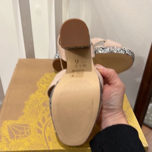 Mix no.6 size 8 platform sparkly platform shoes - Picture 4 of 4